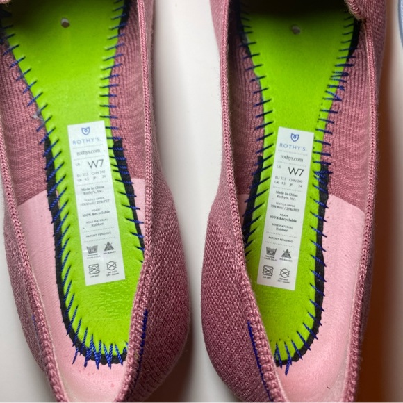 Rothy’s Blossom Merino Loafers Size 7 NEW - Picture 8 of 16